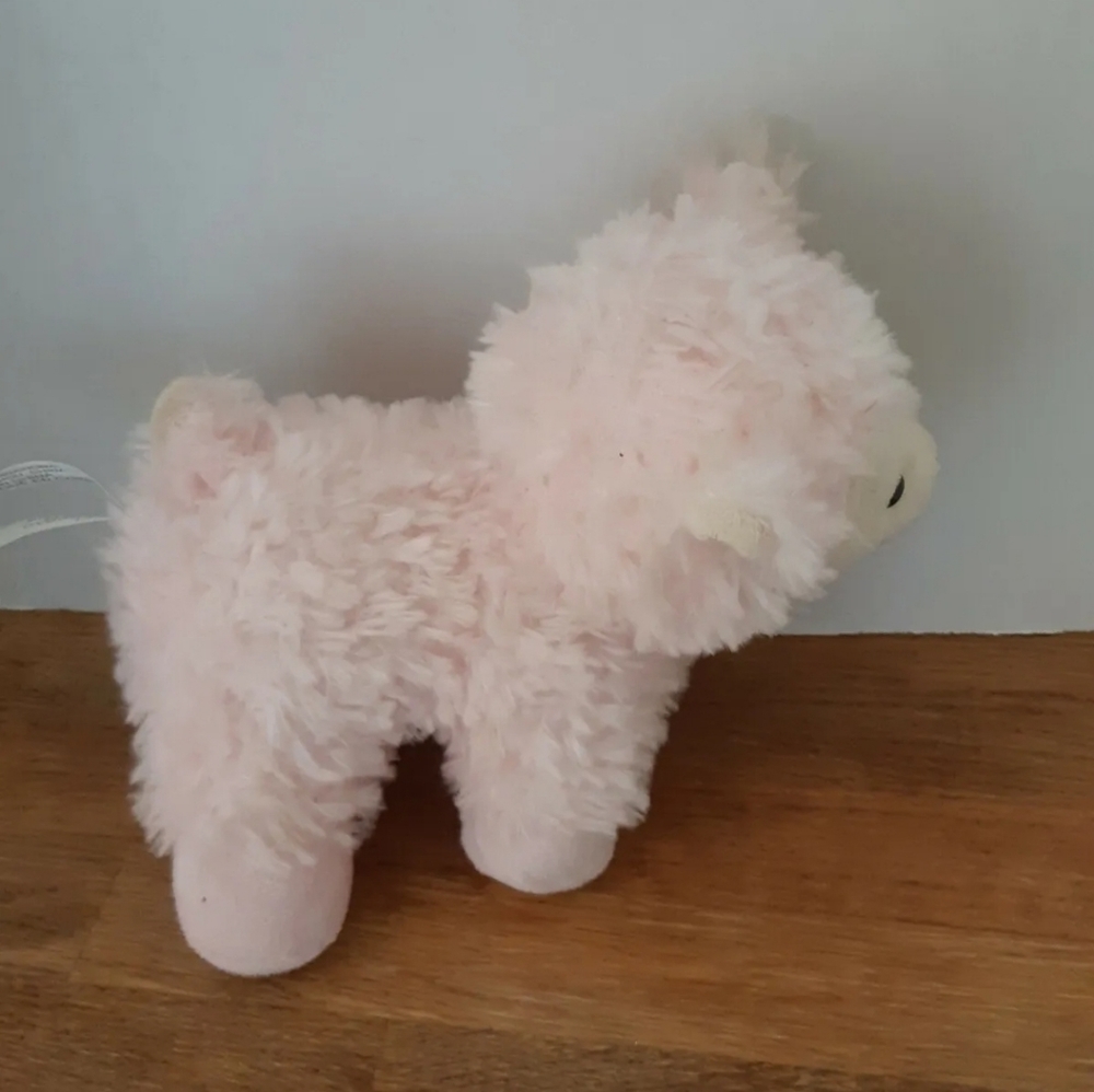 MTY International 2014 Pink  8" Lamb Sheep Plush Stuffed